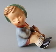Sassy Boy With Clarinet Figurine.  1959 Napco.  Glued Foot picture