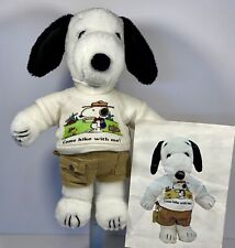 Baby Snoopy Clothes Outfit Plush Stuffed Animal #4254 Camping Hiking Khaki picture