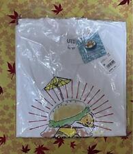 Sanrio Gudetama T-Shirt hamburger UNIQLO for WOMEN White Cotton size M Sanrio picture