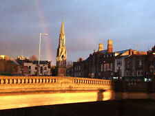 Photo 12x8 Thomas Clarkson Wisbech For a couple of minutes the setting sun c2011 picture