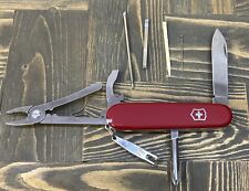 CUSTOM Victorinox Special Mechanic Jr Red Plus Scales 91mm Swiss Army Knife picture