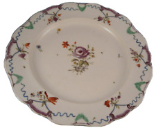 Antique 18thC Ludwigsburg Porcelain Fancy Floral Plate Porzellan Teller German picture