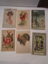(24) EARLY 1900'S POSTCARDS - GREETING POST CARDS - LOT 8 - TUB BBA-7 picture