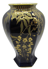 Antique Bernardaud & Co. (B&Co.) Limoges Art Deco Wisteria Motif Vase 1914-1930 picture