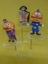 McDonalds Toys Vintage Officer Big Mac, Mayor McCheese & Hamburglar  1985 picture