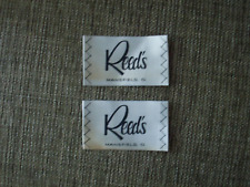 Reed's Department Store, Mansfield, OH cloth sew-in garment labels, new, 2 picture
