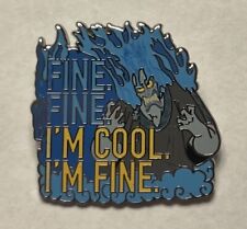 Disney - Hercules - Hades Fine Fine I'm Cool I'm Fine Pin picture