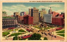 Vintage Postcard- Public Square, Cleveland, OH Early 1900s picture