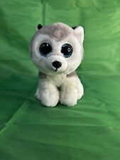 Big Blue Eyed Plush Siberian Husky Puppy Dog from Ty's VelveTy Collectibles - SB picture