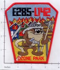 New York City NY Fire Dept Engine 285 Ladder 142 Patch v9 picture