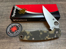 Spyderco Paramilitary 2 Folding Knife, G-10 Digital Camo Handles C81GPCMO2 picture