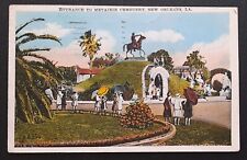 Vintage Postcard Metairie Cemetery in New Orleans LA Louisiana picture