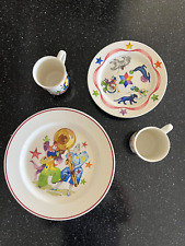 Vintage Villeroy & Boch - Le Cirque Elephant Circus Set - 11 Plates and 2 Mugs picture