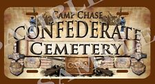 Camp Chase Confederate Cemetery American Civil War Themed vehicle license plate picture