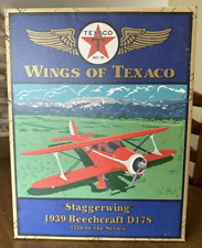 Ertl Wings of Texaco Staggerwing 1939 Beechcraft D17S 12th in the Series NEW picture