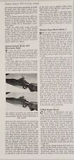 1942 Magazine Photo Article Model 1917 Enfield Rifle with Paldani Rear Sight picture