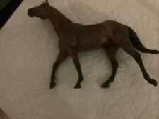 NIB Breyer Breyerfest 2018 Celebration Horse Brass Hat #711281 bay Carrick mold picture