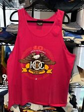 Vintage 1993 Harley Davidson 10th Anniversary Tank Top Size Xl picture