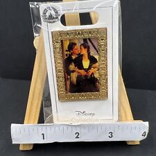 Disney Pin Titanic 25th Anniversary Jack & Rose Framed James Cameron Pin picture