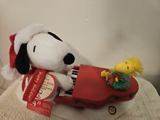 Hallmark Peanuts Swinging With Snoopy Woodstock Animated Musical Plush Toy NWT picture