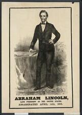 Abraham Lincoln,late president of the United states,assassinated April 14th,1865 picture