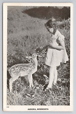 Postcard Aurora Minnesota 1959 picture