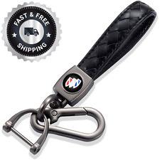Leather Car Keychain Keyring with logo for Men & Women Buick Car Accessories picture