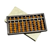 Vintage Japanese Abacus Wood Original Counter Calculator R-115 picture