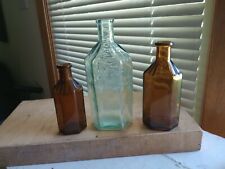 Vintage Poison bottles lot of 3 picture