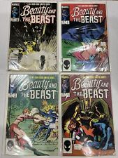 Beauty and the Beast #1-4 Limited Series Marvel 1984/85 Comic Books Newsstand picture