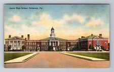 Pottstown PA-Pennsylvania, Junior High School, Antique Souvenir Vintage Postcard picture