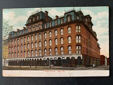 Postcard Erie PA - c1900s Reed House Hotel in Perry Square picture