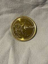 NEW Walt Disney World Gold Medallion Coin - 2024 - Mr. Toad picture