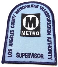 Patch- Los Angeles Metro Supervisor LA  County Metropolitan Transp. Auth. Patch picture