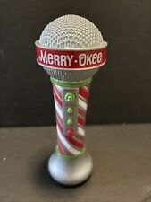 Hallmark Christmas Merry Okee Karaoke Microphone Elf Voice Changer Tested Works picture