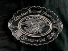 Avon United States of America Bicentennial 1776 - 1976 Oval Glass Plate 9