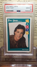 1991 Impel Laffs Bob Saget Rookie Card #1 Full House PSA 10 Gem Mint Dan Tanner picture