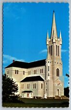 Postcard St. Mary's Roman Catholic Church Wooden Church Point Nova Scotia    F 8 picture
