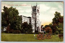1908 Posted US Soldiers Home Washington DC Color Divided Back Postcard picture