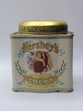 Vintage Hershey's Cocoa Tin Lidded Canister Can • Bristol Ware • Collectible  picture