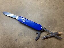 Victorinox Compact Swiss Army Pocket Knife 91mm Blue picture