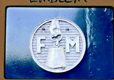 Rare Fairbanks Morse Emblem on CNJ Central New Jersey RR 1966 35mm slide picture