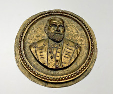 ULYSSES S. GRANT Medallion / Plaque - Brass/ Copper (?) picture