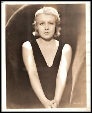 ANITA PAGE MGM 1920s ART DECO FLAPPER STUNNING PORTRAIT ORIG VINTAGE Photo 584 picture