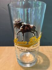 Moose Drool Brown Ale Pint Beer Glass from Big Sky Brewing Co. Missoula MT picture