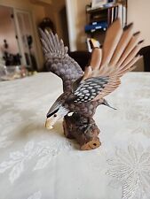 WOODEN EAGLE STATUE  picture