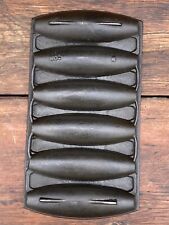 Griswold Cast Iron #6 Vienna Roll Pan HTF Closed Frame Variation picture