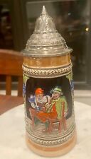 Collectable Small German Lidded Beer Stein Gerzit 5 picture