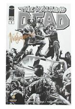 The Walking Dead #1 WW Nashville '13 Exclusive B&W Cover Signed By Mico Suayan picture