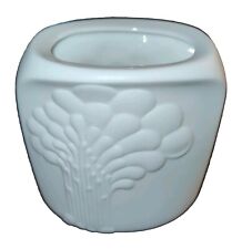 VTG Kaiser White Bisque Vase Small Porcelain MCM Art Designed M Frey Germany  picture